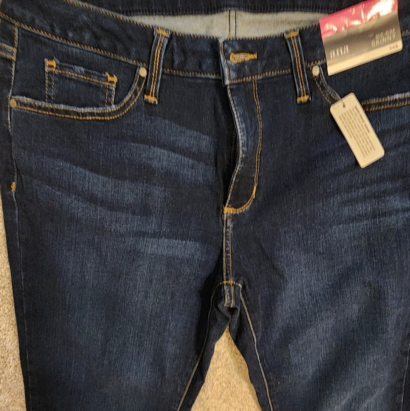 ANA NWT dark wash skinny stretch jean size 14 - Picture 4 of 8